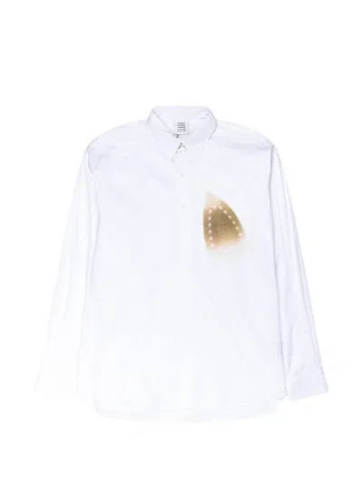 Vetements Iron-print Shirt In Animal Print