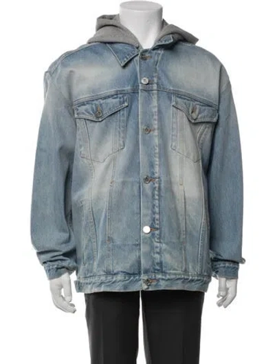 Pre-owned Vetements Jacket In Blue