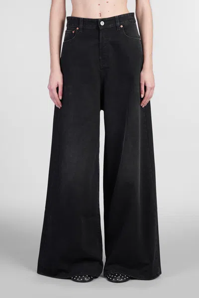 Vetements Jeans In Black