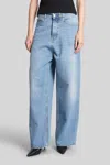 Vetements Jeans In Blue Cotton In Blue