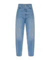 Vetements Jeans With Belt Loops In Blue