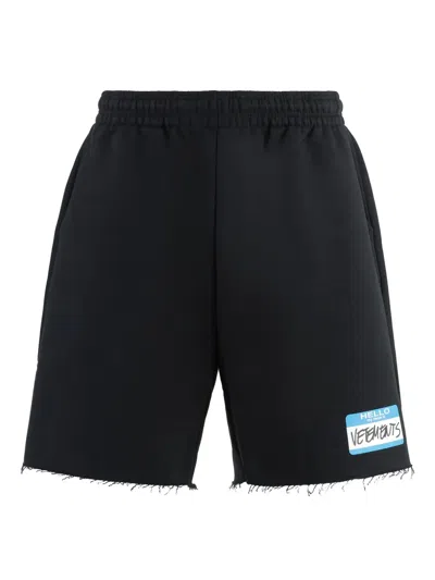 VETEMENTS JERSEY SHORTS