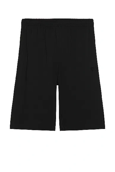 Vetements Jersey Shorts In Black