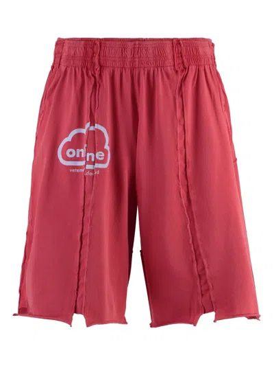 VETEMENTS JERSEY SHORTS