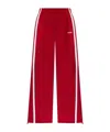 Vetements Jersey Sweatpants In Red