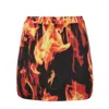 Vetements Fire Mini Skirt