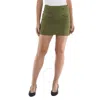 Vetements Ladies Neon Yellow Check Mini Tailored Skirt In Yellow