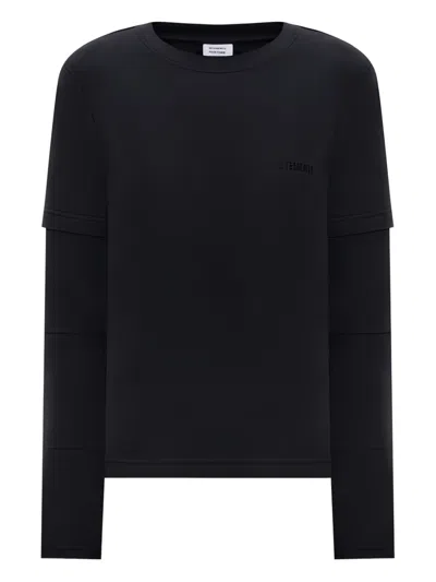 Vetements Layered Long-sleeve T-shirt In Black
