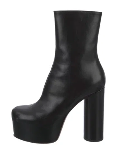 Pre-owned Vetements Leather Boots In Black