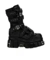 Vetements Black New Rock Edition Gamer Boots In Black