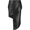 Vetements Woman Mini Skirt Black Size S Calfskin