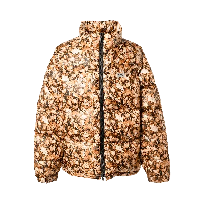 Pre-owned Vetements Leaves Puffer Jacket 'leaves' In Brown