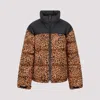 Vetements Leopard Logo Puffer Jacket In Leopard
