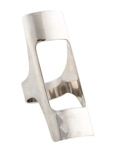 Pre-owned Vetements Lighter Holder Cocktail Ring In Multi