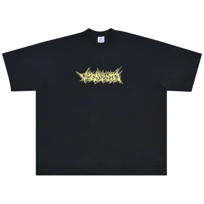 Pre-owned Vetements Living Legend Oversized T-shirt 'black'