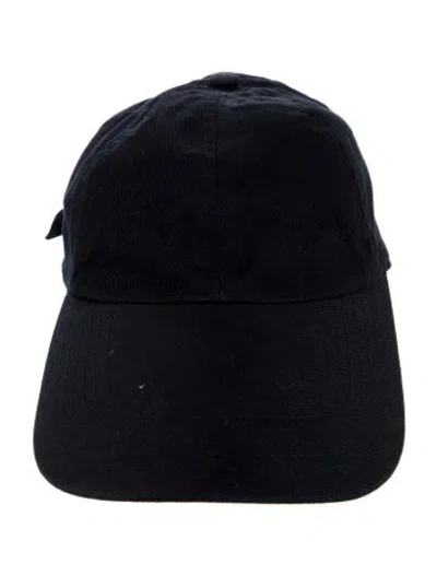 Pre-owned Vetements Logo Baseball Hat In Black