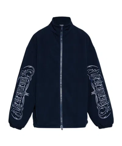 VETEMENTS LOGO-PRINT SPORT JACKET