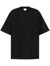 Vetements Logo-embossed T-shirt In Black