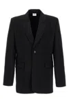 Vetements 'blazer Brodé Du Logo' In Black
