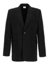 Vetements 'blazer Brodé Du Logo' In Black