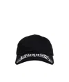 Vetements Logo-embroidered Cap In Black