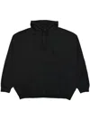 Vetements Logo-embroidered Hoodie In Black