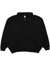 Vetements Monogram-print Hoodie In Black