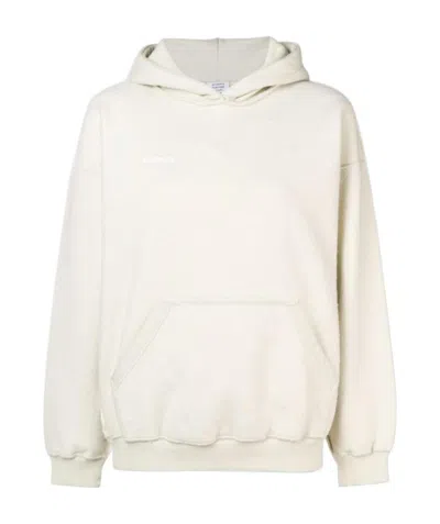 Vetements Logo Hooded Hoodie In White