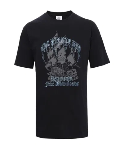 Vetements Logo Logo T-shirt In Black