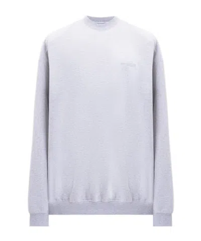 Vetements Logo Oversized Sweatshirt In Blue