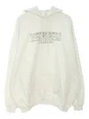 Vetements Logo-print Hoodie In White