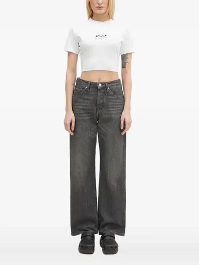 Vetements Logo-print Short-sleeve T-shirt In White