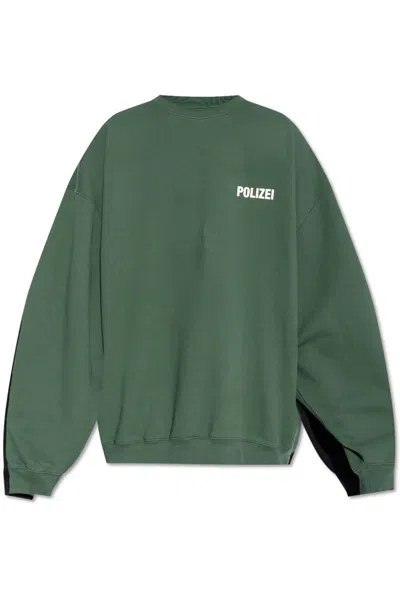 Vetements Polizei Sweatshirt In Multi