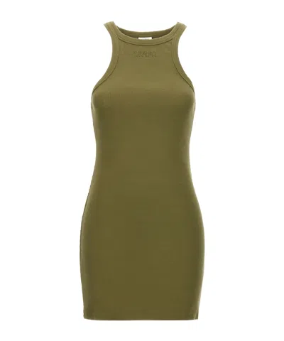 VETEMENTS LOGO RIBBED DRESS