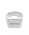 Vetements Rectangular Signet Ring