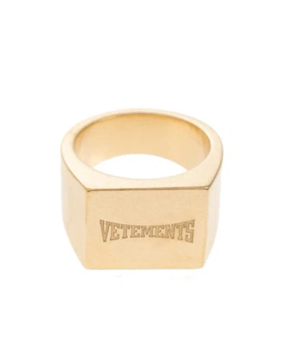 VETEMENTS LOGO RING