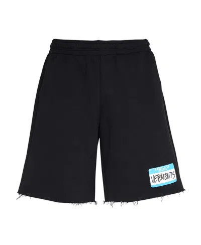 VETEMENTS JERSEY SHORTS