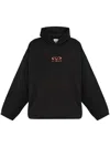 Vetements Logo Sweatshirt In Black