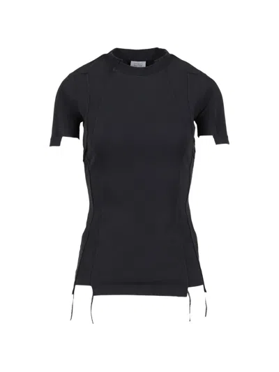 Vetements T-shirt Mit Logo In Black
