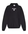 Vetements Long Sleeve Sweatshirt In Black