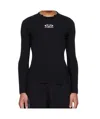 Vetements Long Sleeve T-shirt In Black