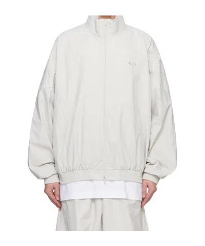 Vetements Long-sleeved Sports Jacket In White