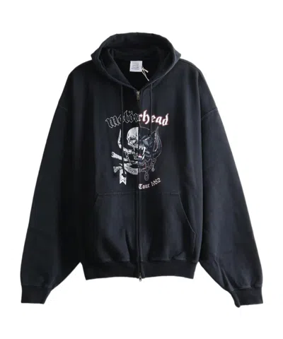 Vetements Long-sleeved Hooded Sweatshirt In Multi