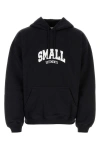 Vetements Felpa Oversize In Misto Cotone Nero Uomo In Black