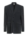 Vetements Man Blazer Black Size M Cotton In Black