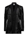 Vetements Man Blazer Black Size Xs Cotton In Black