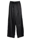 Vetements Man Pants Black Size L Viscose In Black
