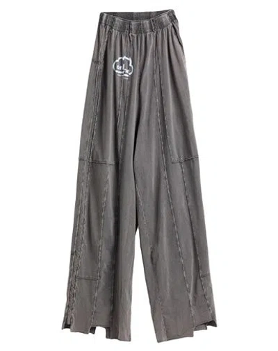 Vetements Man Pants Lead Size Xl Cotton In Gray