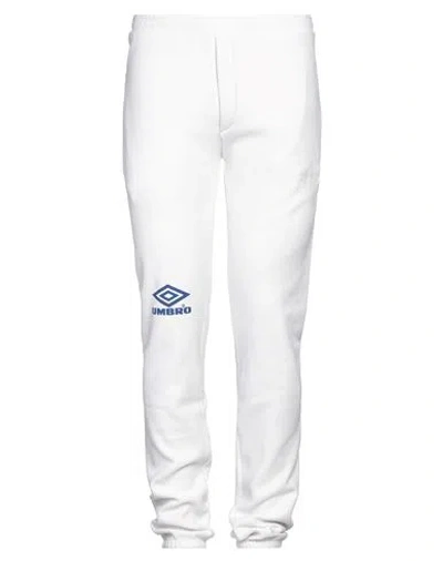 Vetements Man Pants White Size L Cotton, Polyester