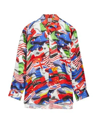 Vetements Man Shirt Red Size S Viscose